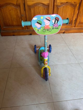 Patinete 3 Ruedas Peppa Pig