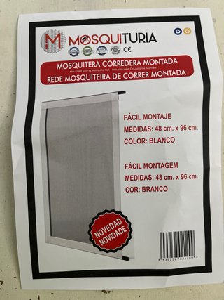 Mosquitera para ventana.