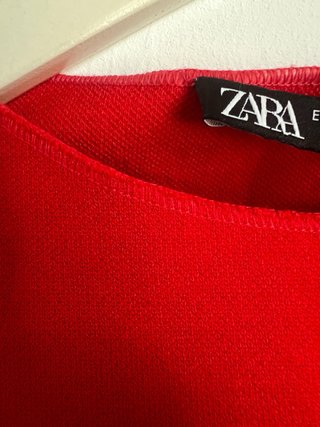 Vestido Zara Rojo Talla M