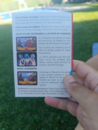 Barbarian - Juego de Cartas