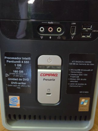 PC Compaq Presario SR1319ES Pentium 4 3.4GHz 2005