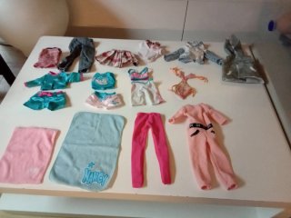Lote Ropa Muñeca Nancy