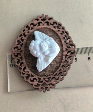 Cuadro Ángel Miniatura Casa Muñecas
