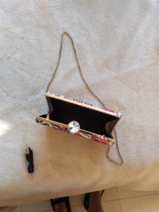 Bolso de fiesta clutch multicolor