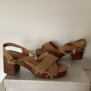 Sandalias Amor Amore Beige Talla 37