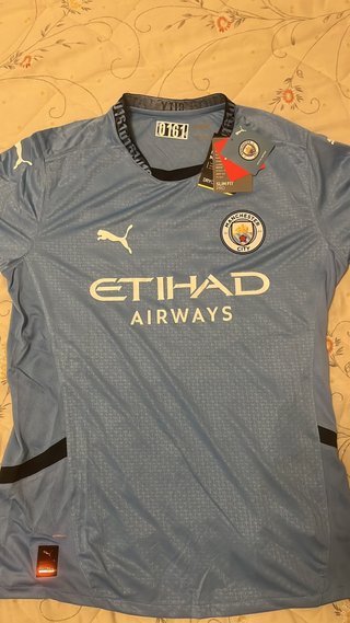 Maglia Manchester City Puma Azzurra