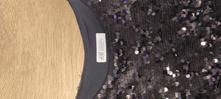 Vestido lentejuelas tul niña H&M Talla XS