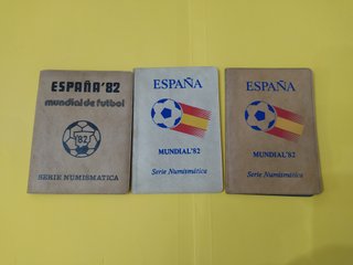 LOTE 3 CARTERAS MUNDIALES 1980 *80*81*82