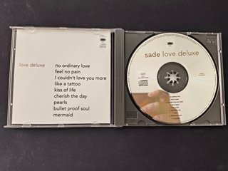 CD Sade Love Deluxe Soul Pop