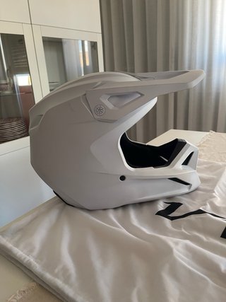 Casco Motocross, trail, enduro Fox v1 Blanco