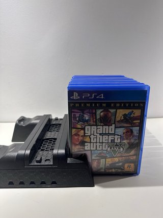 Soporte Vertical PS4 con Ventilador y Carga