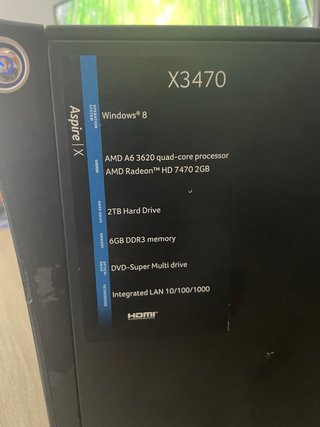 Computer da ufficio Acer Nero
