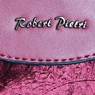 Bolso Robert Pietri burdeos terciopelo