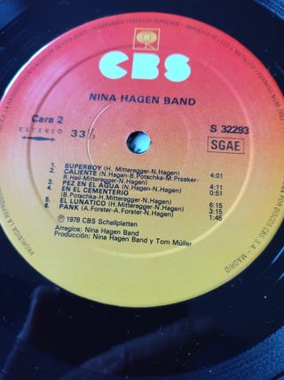 LP Nina Hagen Band