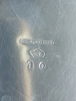 Tetera antigua MTL.PLATEADOS Años 50