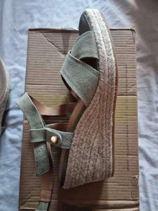 Sandalias Geox Talla 39 Verde