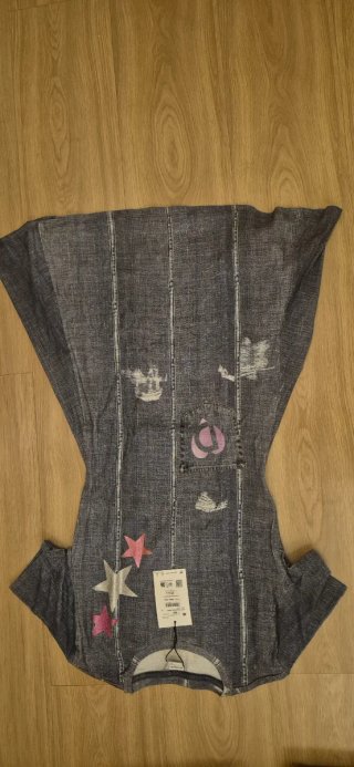Vestido niña Desigual estrellas y corazón