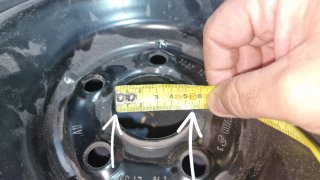 Rueda de repuesto Toyota "galleta"