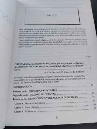 Plan general de contabilidad