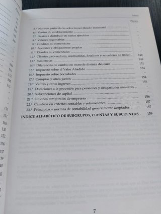 Plan general de contabilidad