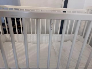 Cuna madera blanca 2 alturas