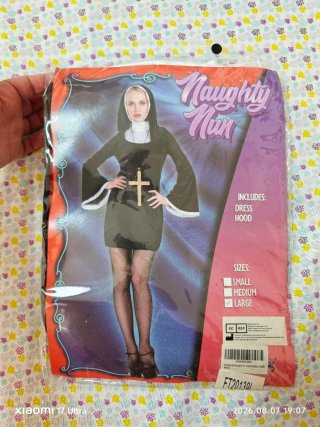 Disfraz Monja Naughty Nun Talla L