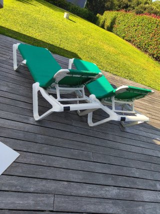 Hamacas Balliu Verdes y Blancas