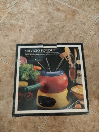 Servicio Fondue Acero Inoxidable