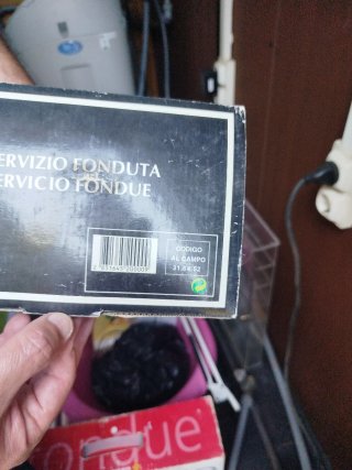 Servicio Fondue Acero Inoxidable