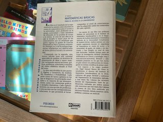 Matemáticas básicas para el acceso a la univers...