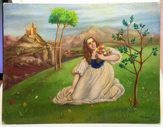 Pinturas al Óleo: Príncipe y Princesa (1948)