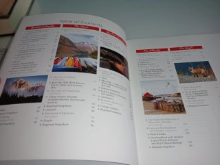 Libro ilustrado de gran formato de Canadá