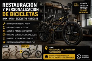RESTAURACIÓN Y PERSONALIZACIÓN DE BICICLETAS