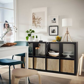 Estantería Kallax Ikea Negra