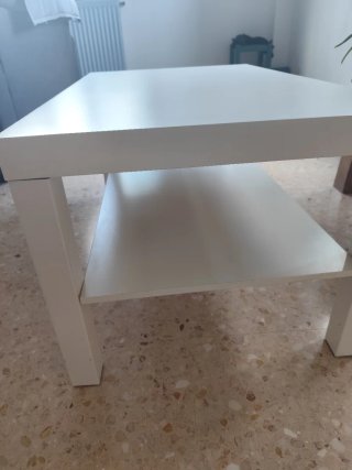 Mesa de centro blanca