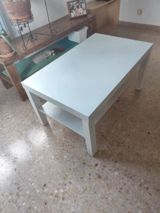 Mesa de centro blanca