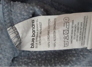 Sudadera Blue Banana Azul
