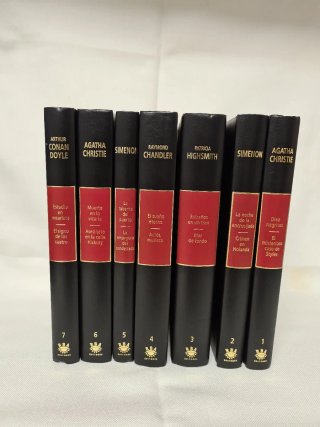Libros de crimen y misterio.