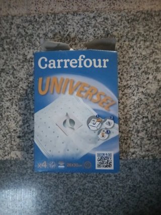 Bolsas aspiradora Carrefour Universal x4