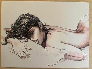 El Gaucho Fumetto + stampa di Manara