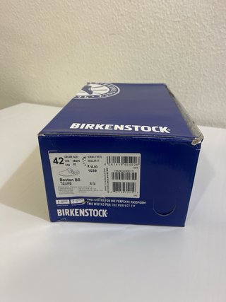Birkenstock Boston Taupe Suede