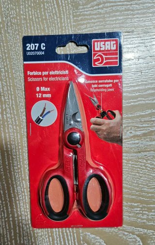 Forbice USAG 207C per elettricisti