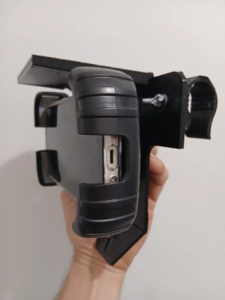 Soporte Racebox y Smartphone Kart