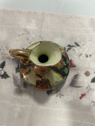 Jarra porcelana China Satsuma antigua