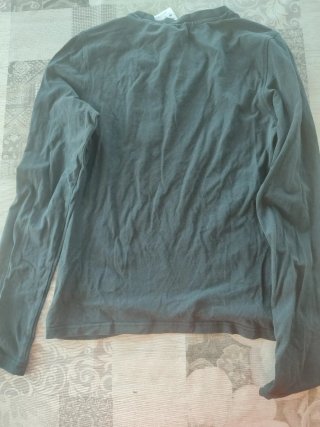 Camiseta Adidas Negra Manga Larga Talla 38