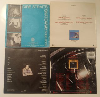 Dire Straits & Mark Knopfler: Lote 4 singles 7"