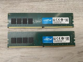 Módulos RAM 16GB DDR4 3200MHz Crucial
