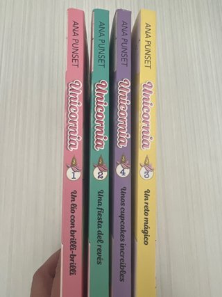 Libros Unicornia 1-4
