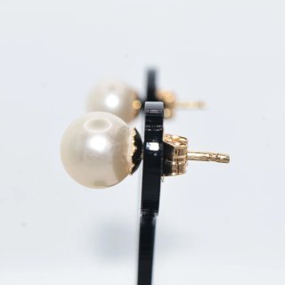 Pendientes Oro 18k Perlas