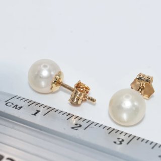 Pendientes Oro 18k Perlas